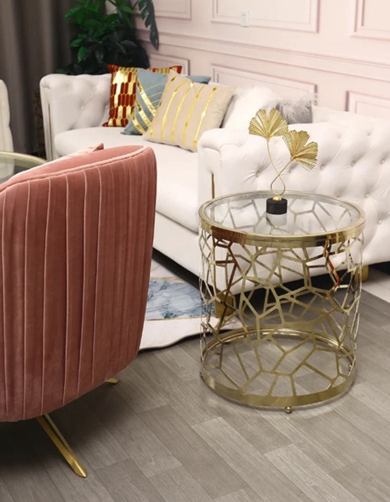 Nested Glass Side Table| DC Concept