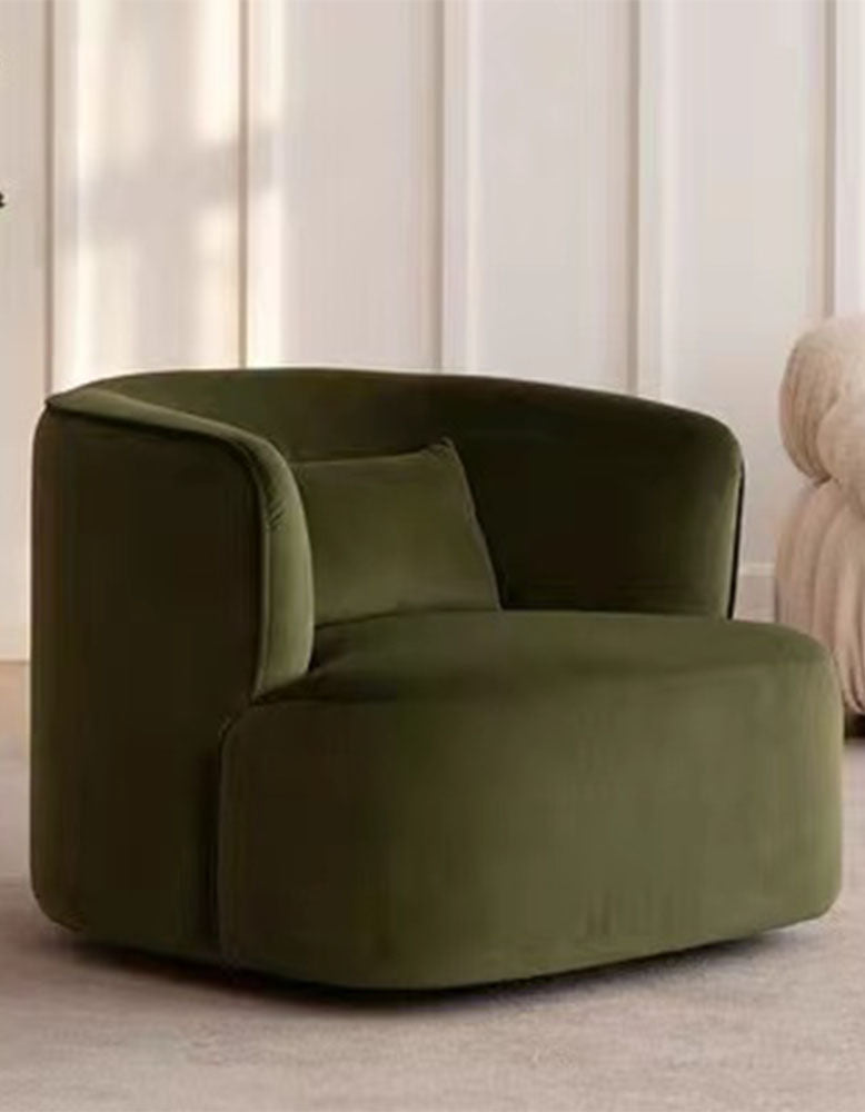 Janet Armchair, Velvet/Boucle| DC Concept