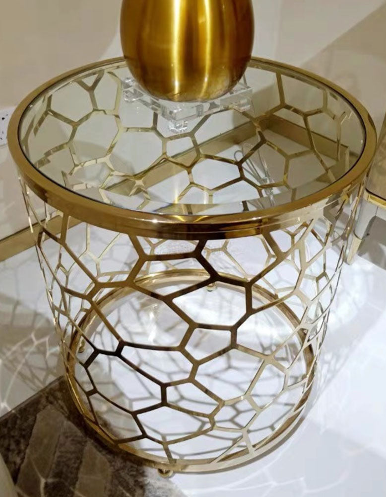 Nested Glass Side Table| DC Concept