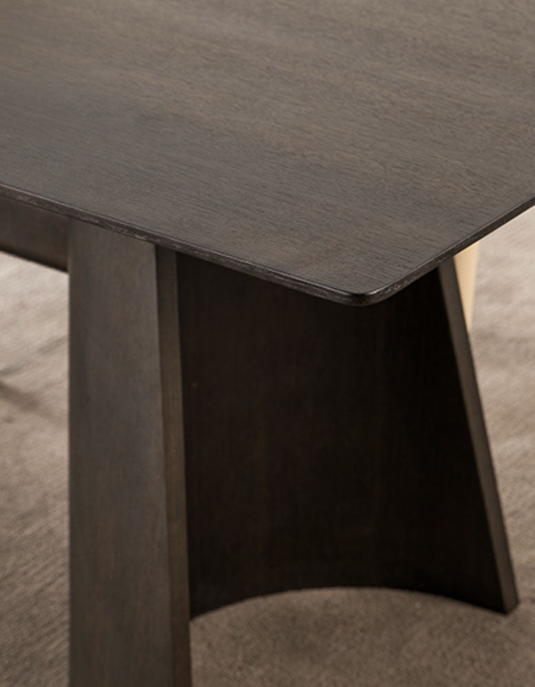 Italian Retro Dining Table, Solid Wood| DC Concept