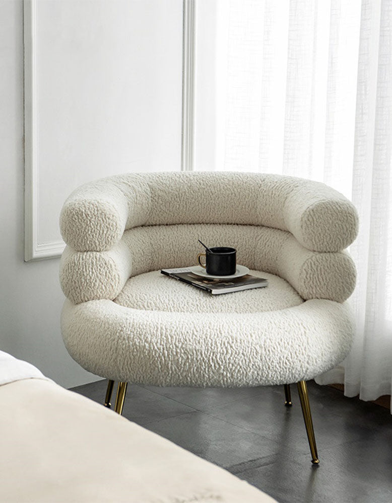 Demure Armchair, Boucle| DC Concept