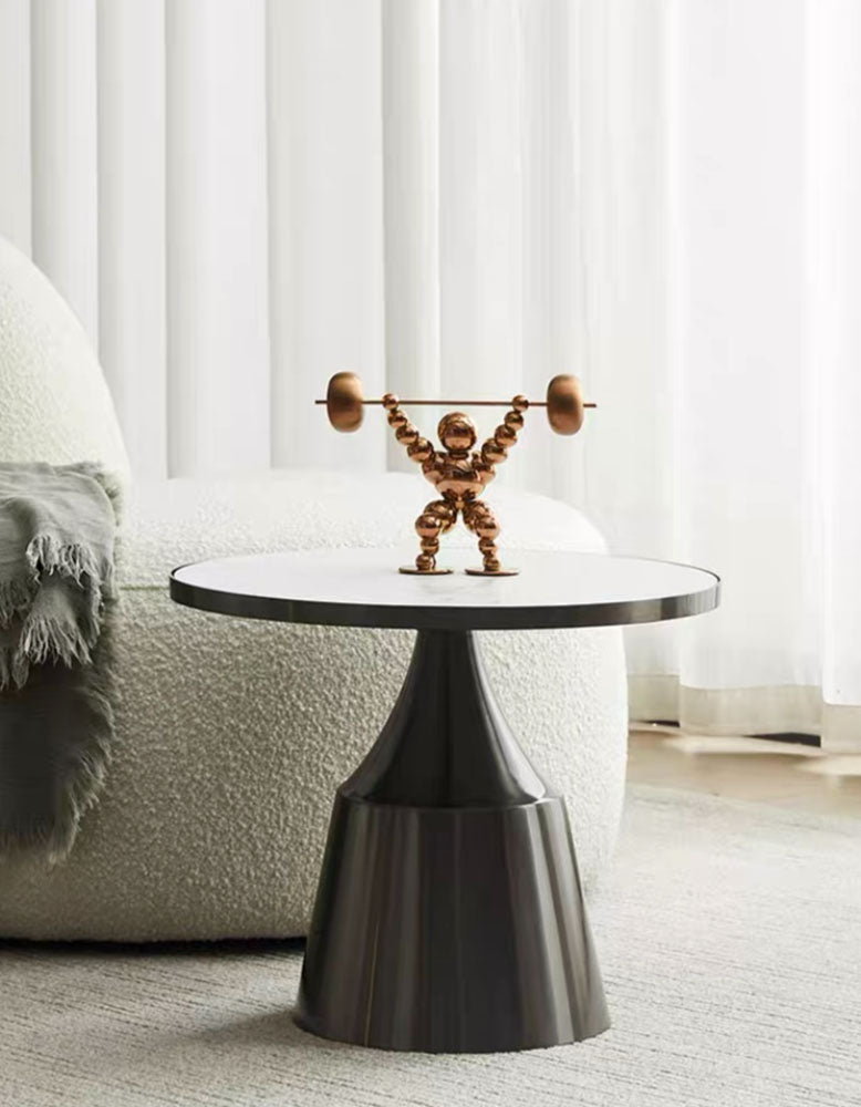 Modern Coffee Table Set, Gold & Black| DC Concept