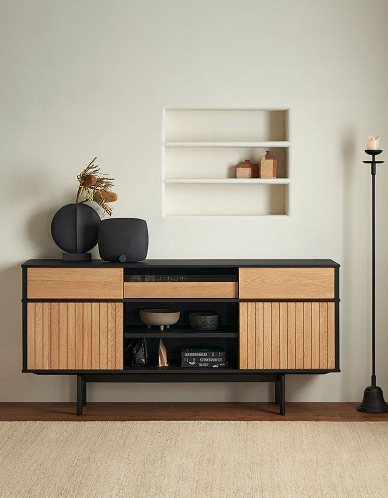 Elegant Sideboard, Oak| DC Concept