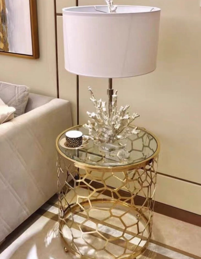 Nested Glass Side Table| DC Concept