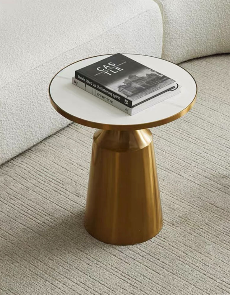 Modern Coffee Table Set, Gold & Black| DC Concept