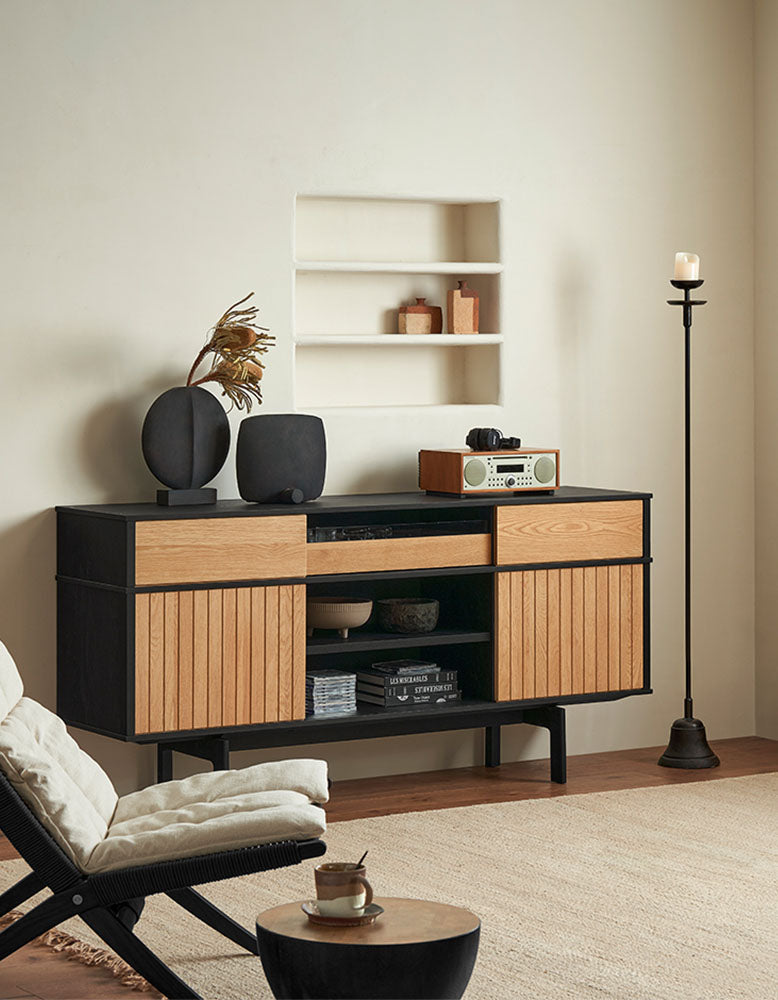 Elegant Sideboard, Oak| DC Concept
