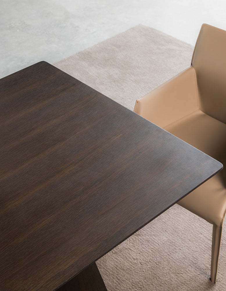 Italian Retro Dining Table, Solid Wood| DC Concept