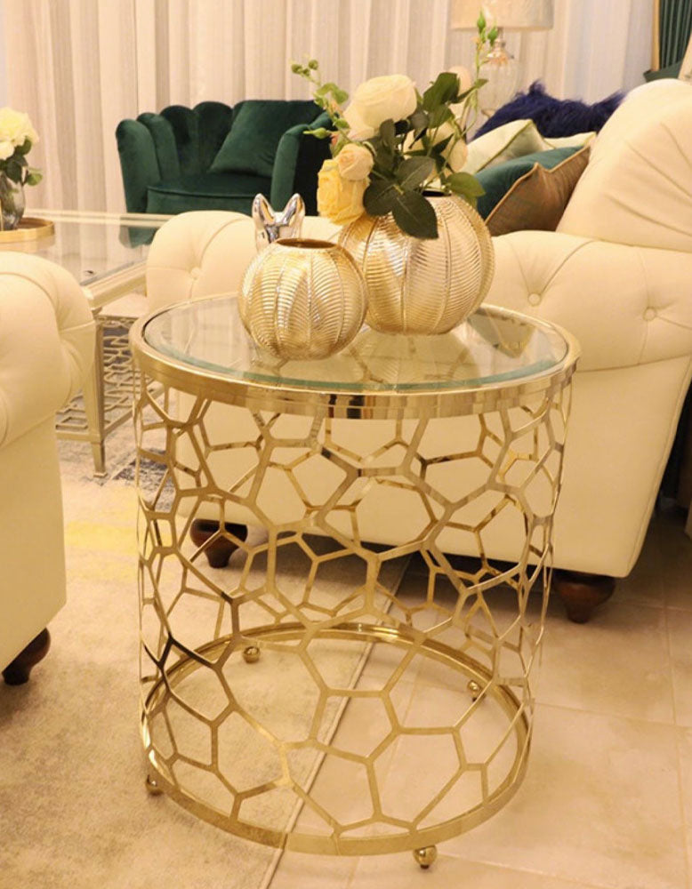 Nested Glass Side Table| DC Concept