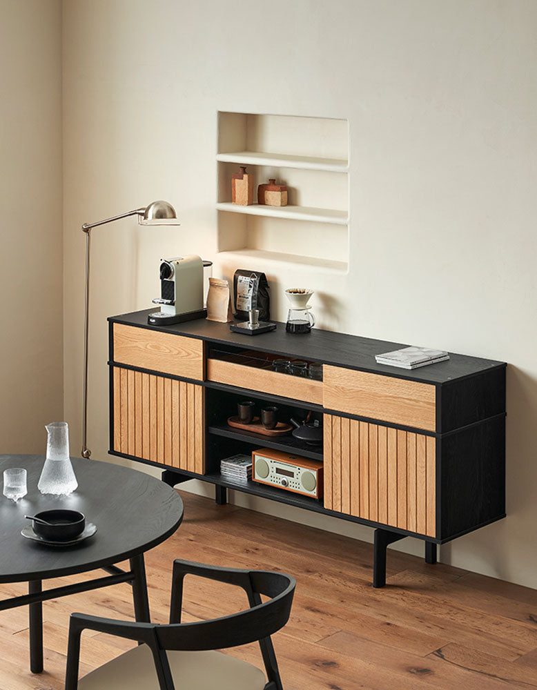 Elegant Sideboard, Oak| DC Concept