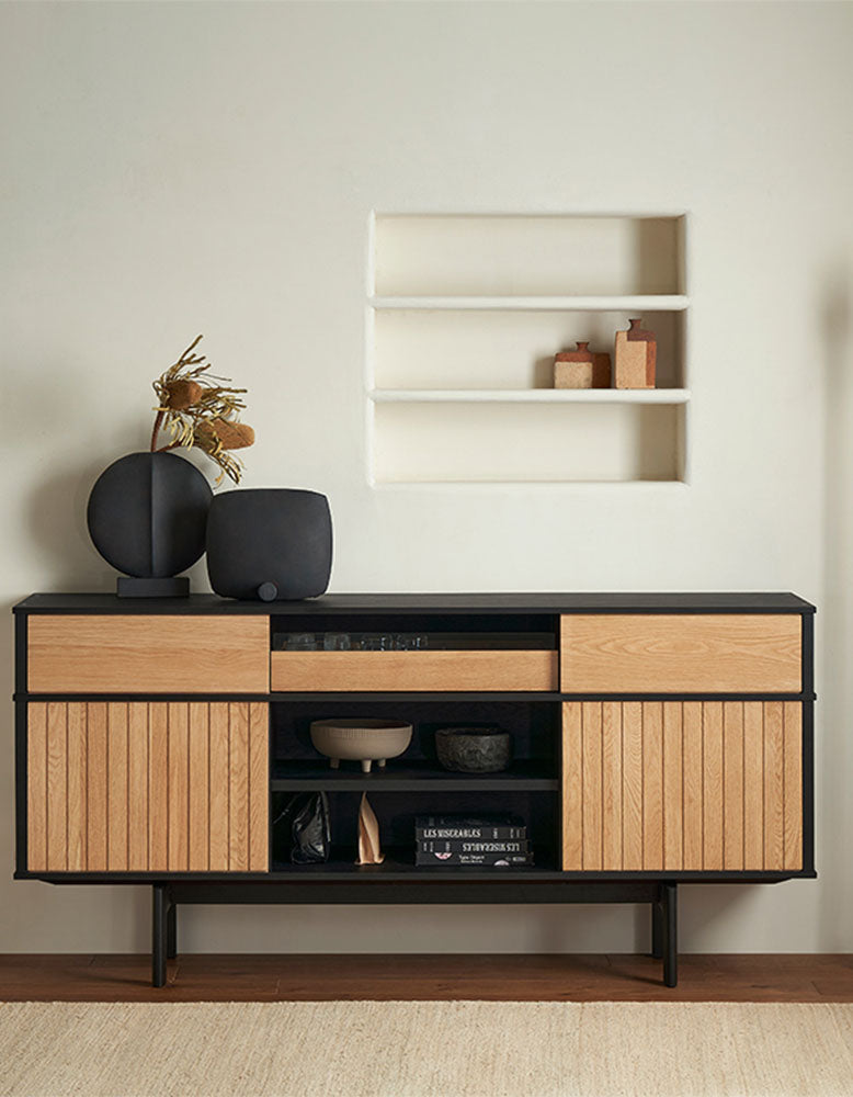 Elegant Sideboard, Oak| DC Concept