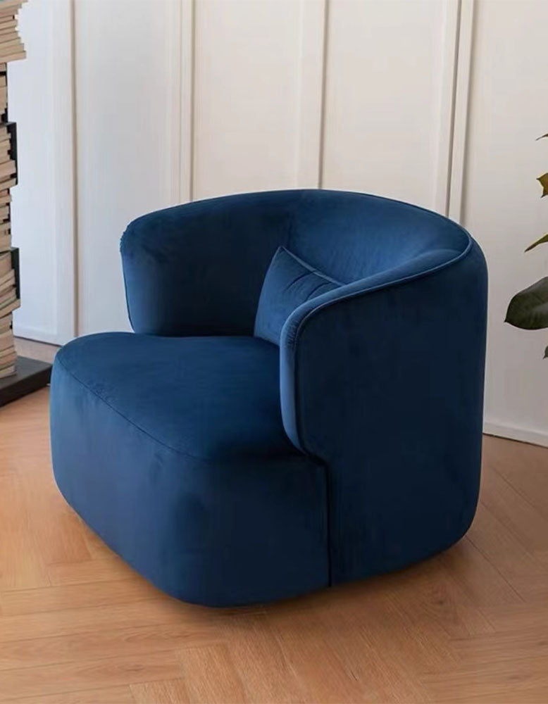 Janet Armchair, Velvet/Boucle| DC Concept