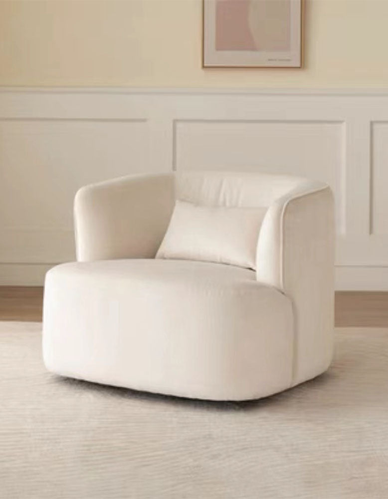 Janet Armchair, Velvet/Boucle| DC Concept