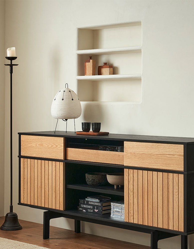Elegant Sideboard, Oak| DC Concept