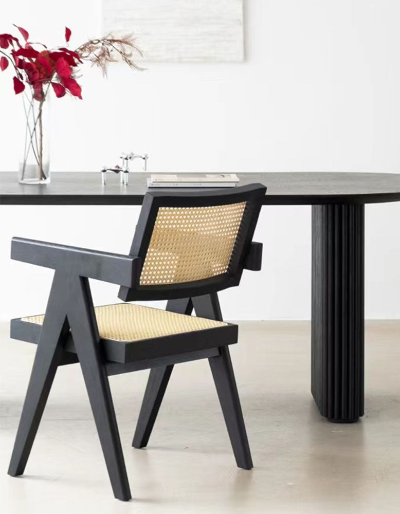 Ivar Oval Dining Table, Solid Wood| DC Concept