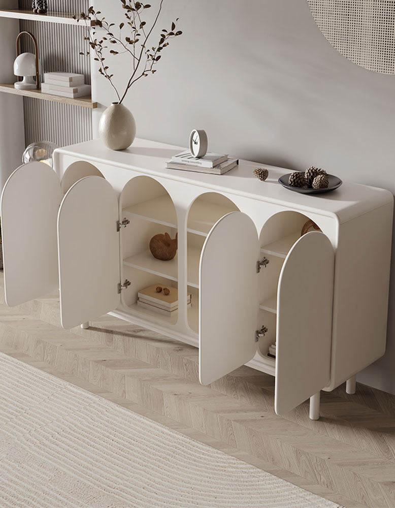 Mediterranean Style Sideboard, White| DC Concept
