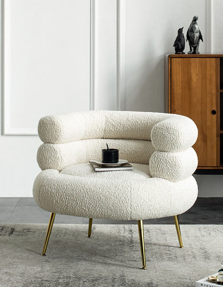 Demure Armchair, Boucle| DC Concept