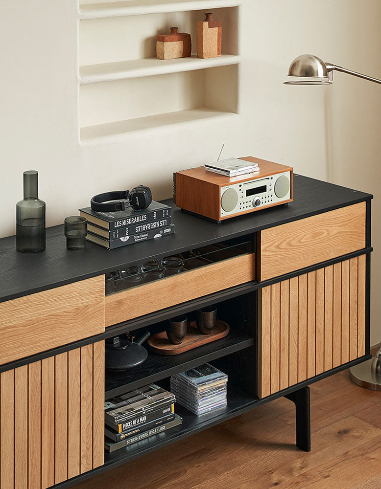 Elegant Sideboard, Oak| DC Concept