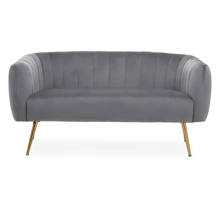 Luxemburg Two-Seater Velvet Sofa