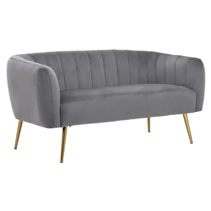 Luxemburg Two-Seater Velvet Sofa