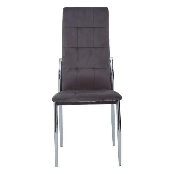 Toulouse Velvet High Back Dining Chair