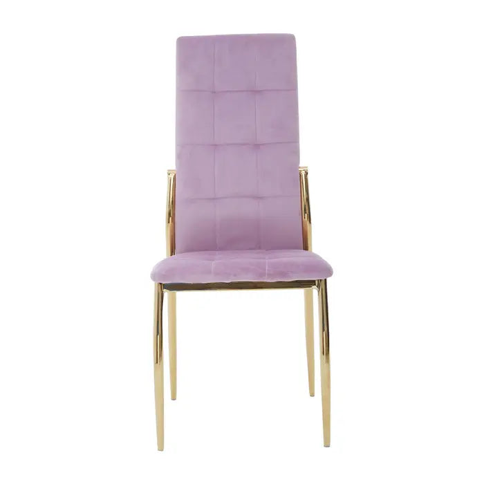 Toulouse Velvet High Back Dining Chair