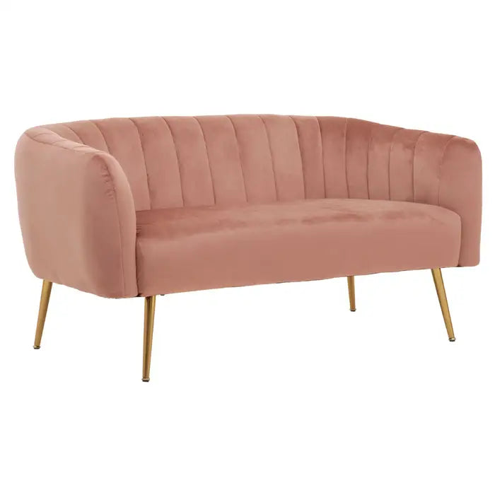 Luxemburg Two-Seater Velvet Sofa