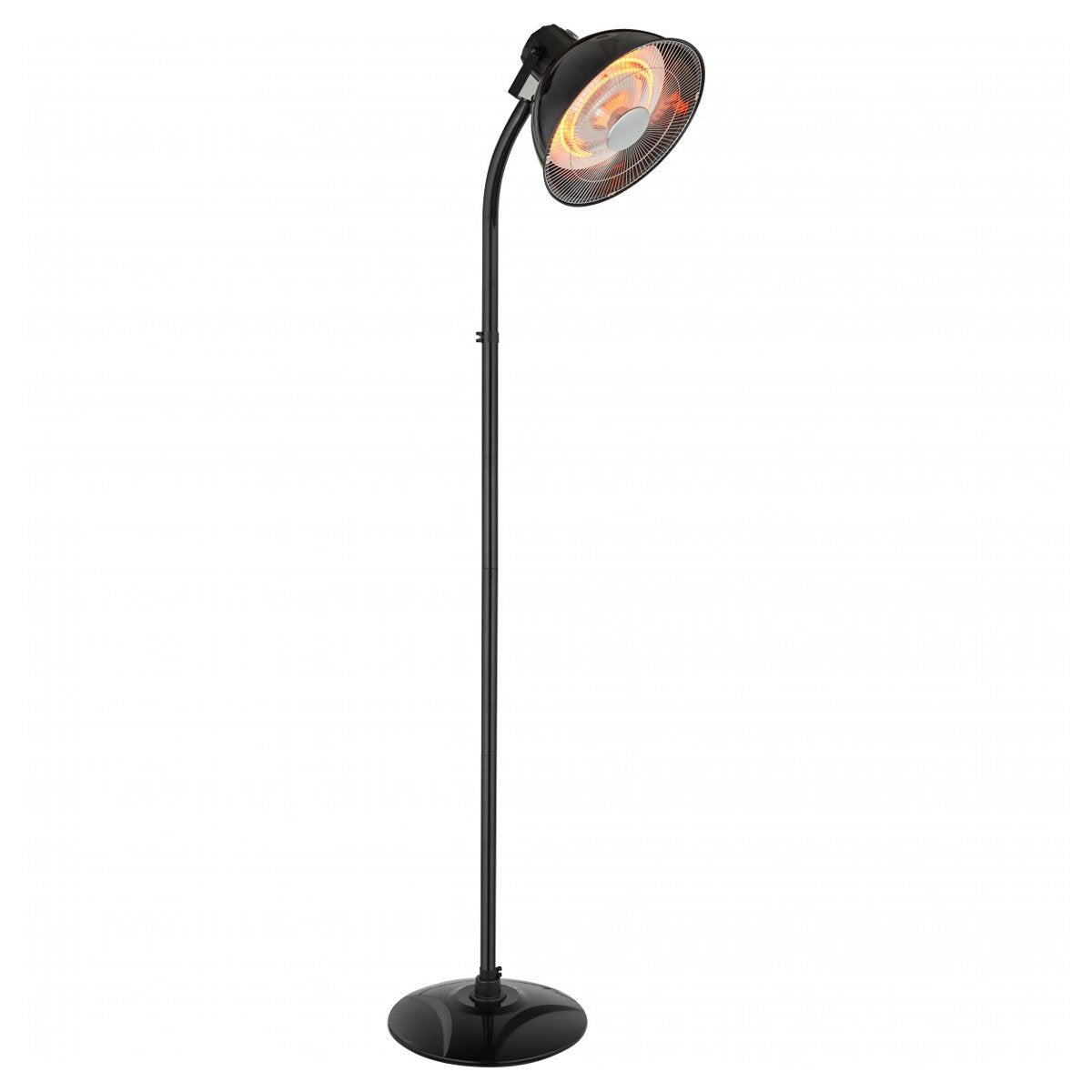 Infrared Patio Heater 2kW Free Standing Black