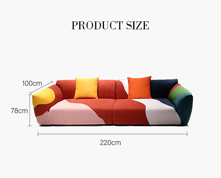 Harry Two Seater Sofa, Linen
