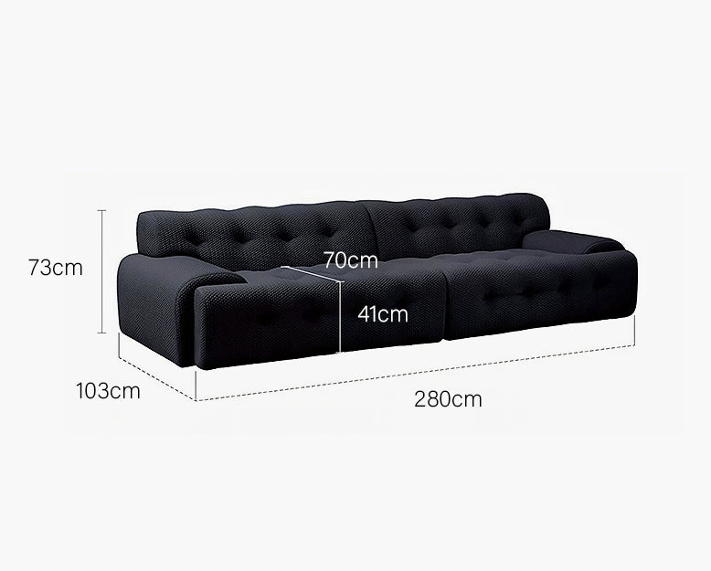 Reese Two Seater Sofa, Three Seater Sofa, Four Seater Sofa, 3D Knitted Fabric