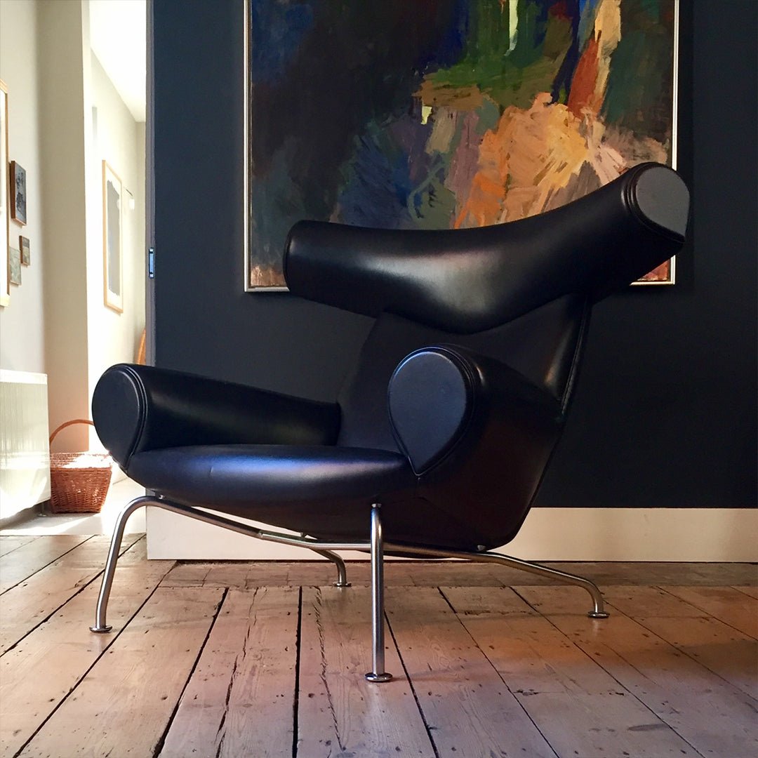 Ox Horns Armchair, Genuine Leather, Brown| DC Concept