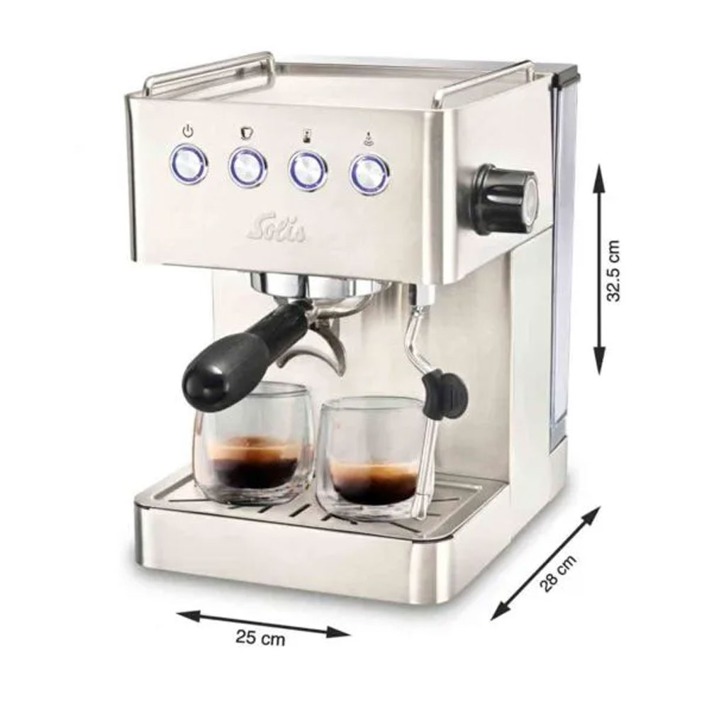 Solis Barista Gran Gusto Espresso Coffee Machine