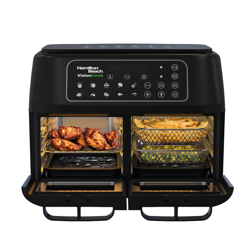Hamilton Beach VisionCook XXL 11L Digital Dual Air Fryer Oven