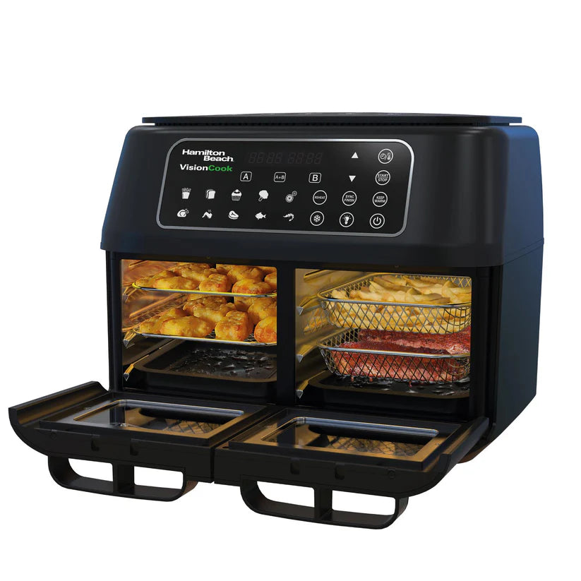 Hamilton Beach VisionCook XXL 11L Digital Dual Air Fryer Oven