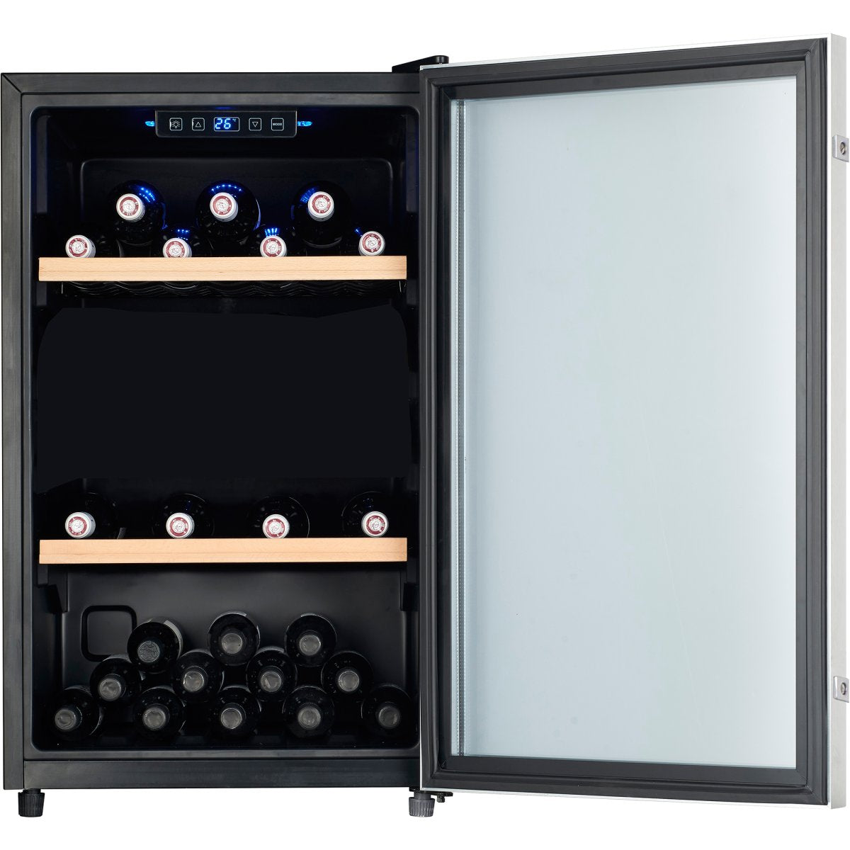 Single Zone Glass Front 63 Bottle Wine Cooler