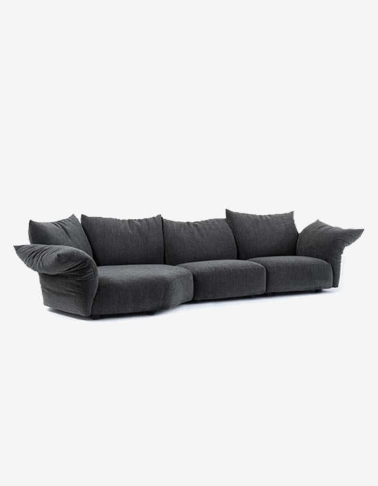 Gregg Petal Three Seater Sofa-DC Concept-DC Concept
