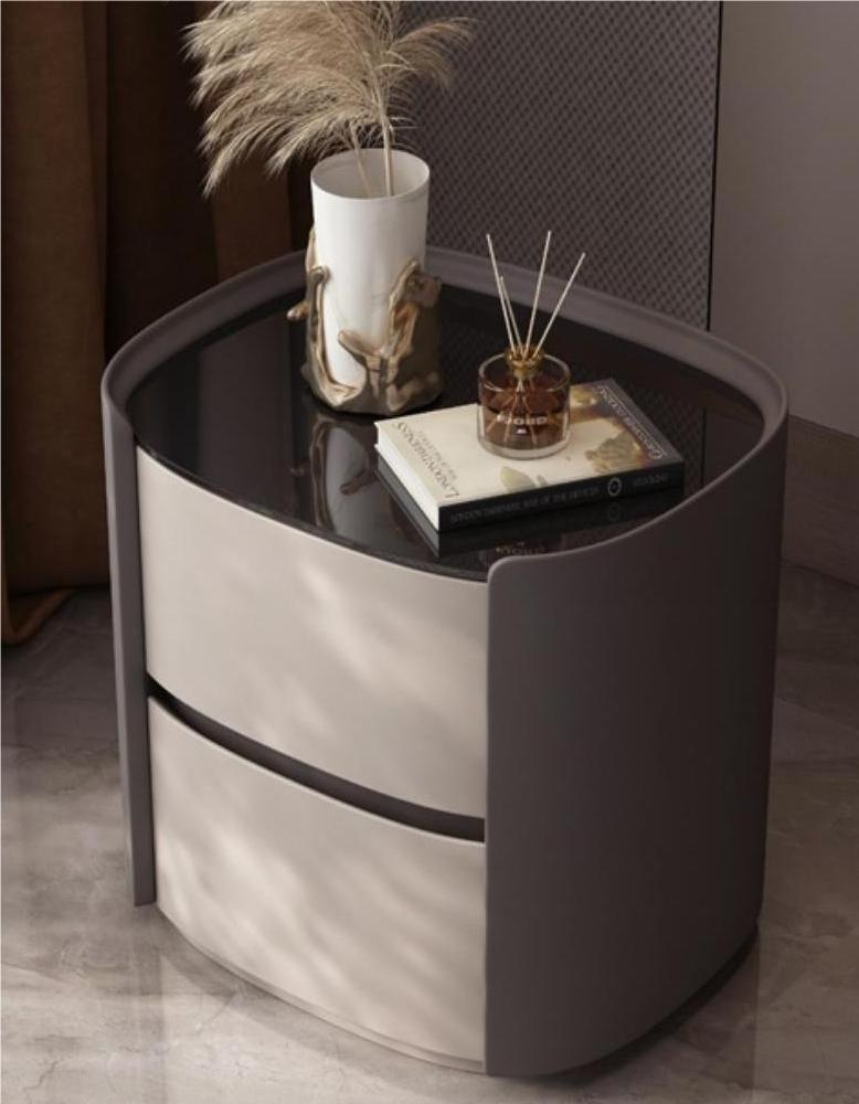 Helms Bedside Table, Wood