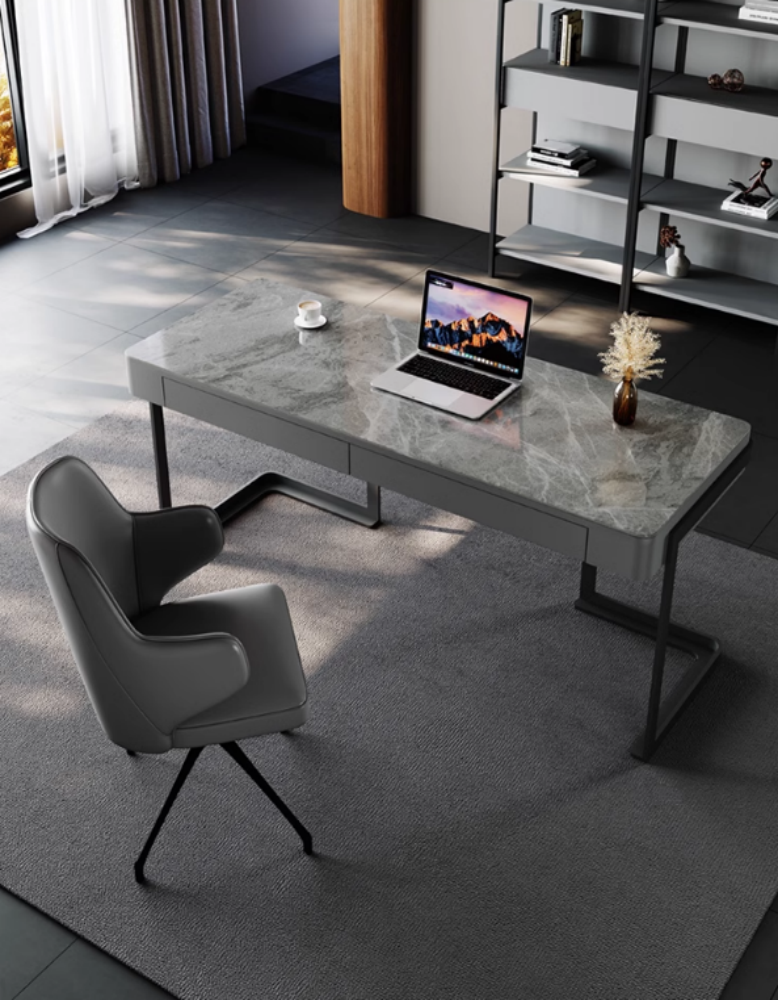 Hadley Office Desk, Sintered Stone-DC Concept-DC Concept