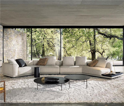 Godwin Three Seater Sofa, Four Seater Sofa, Linen-DC Concept-DC Concept