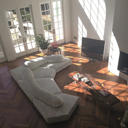 Gore Four Seater Sofa, Velvet-DC Concept-DC Concept