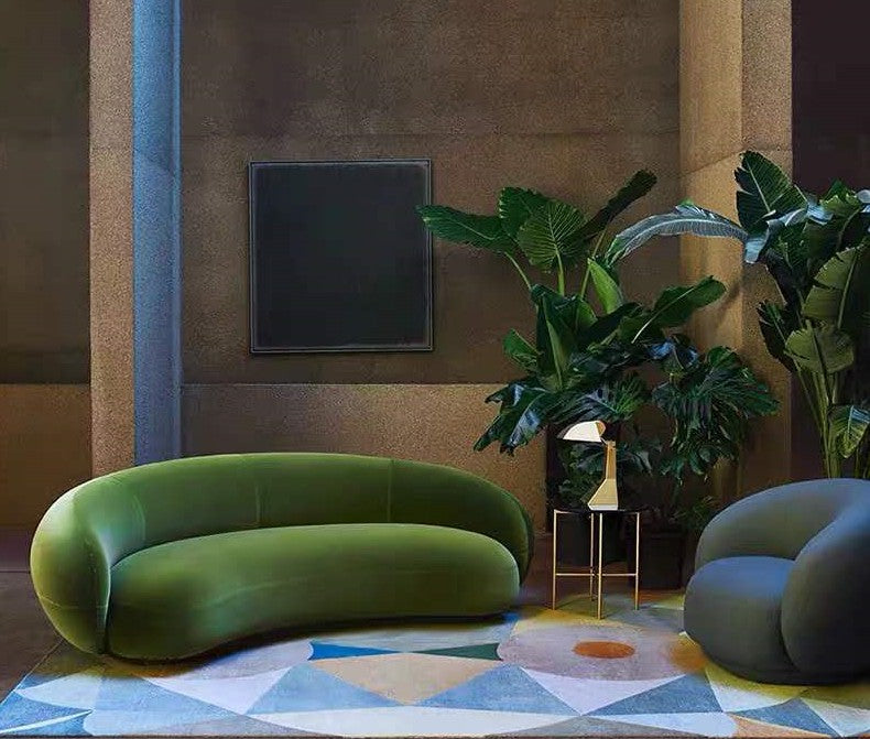 Galen Three Seater Curved Sofa-DC Concept-DC Concept