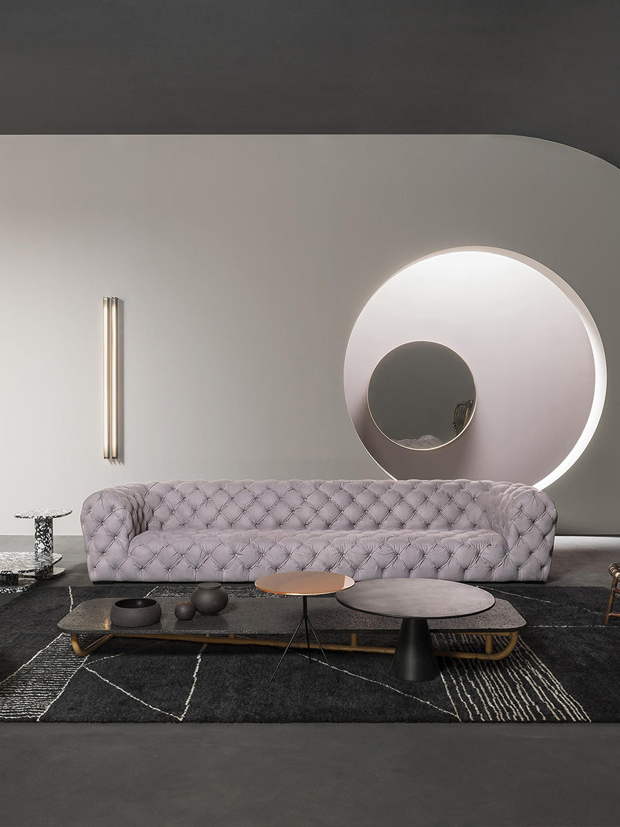 Gunter Three Seater Sofa, Velvet-DC Concept-DC Concept