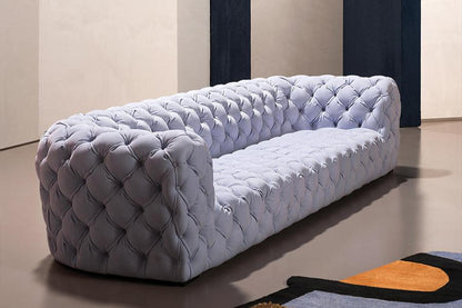 Gunter Three Seater Sofa, Velvet
