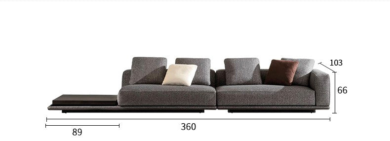 Godwin Three Seater Sofa, Four Seater Sofa, Linen-DC Concept-DC Concept