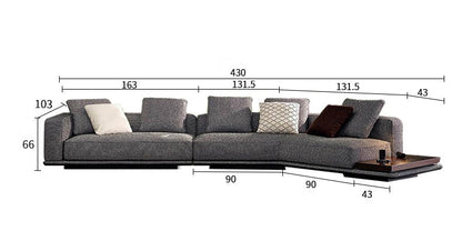 Godwin Three Seater Sofa, Four Seater Sofa, Linen-DC Concept-DC Concept