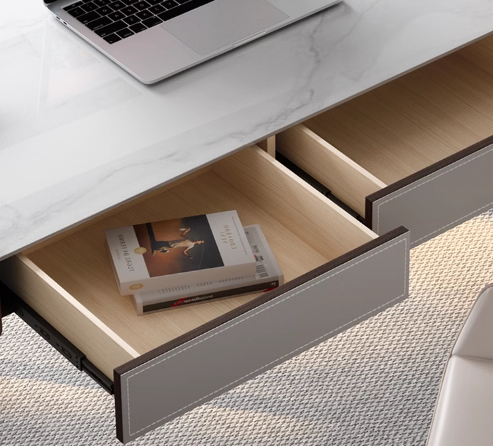 Hank Office Desk, Sintered Stone-DC Concept-DC Concept