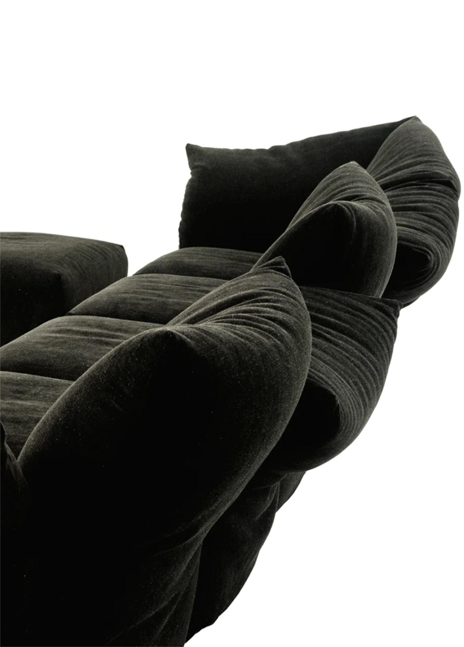 Gregg Petal Three Seater Sofa-DC Concept-DC Concept