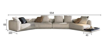 Godwin Three Seater Sofa, Four Seater Sofa, Linen