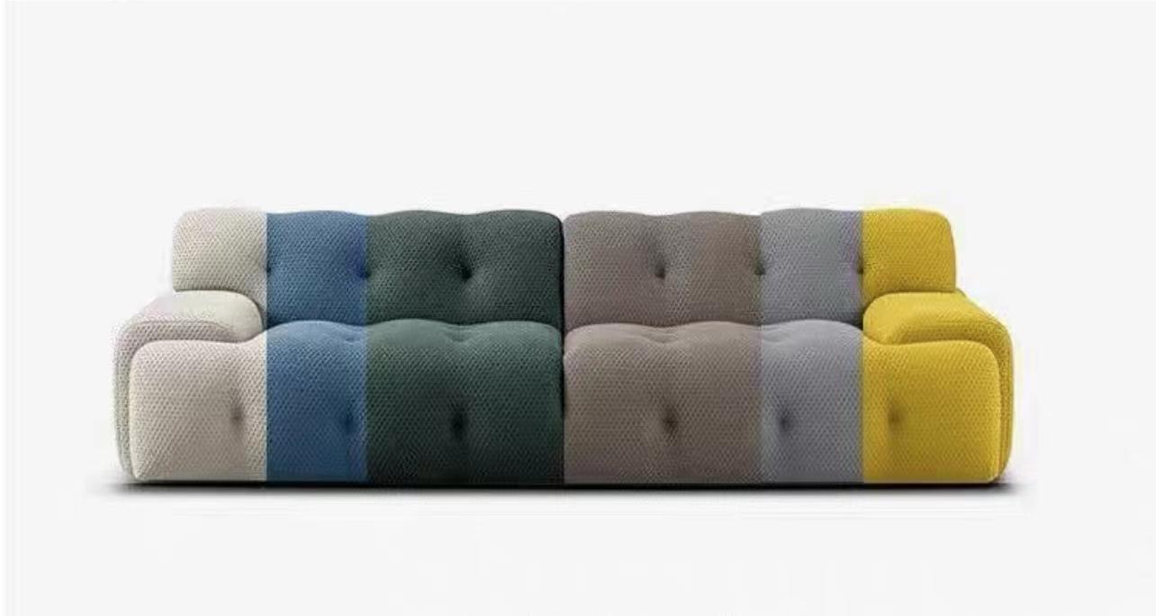 Reese Two Seater Sofa, Three Seater Sofa, Four Seater Sofa, 3D Knitted Fabric-DC Concept-DC Concept