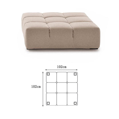 Gemma Three Seater Modular Sofa, Linen/Velvet