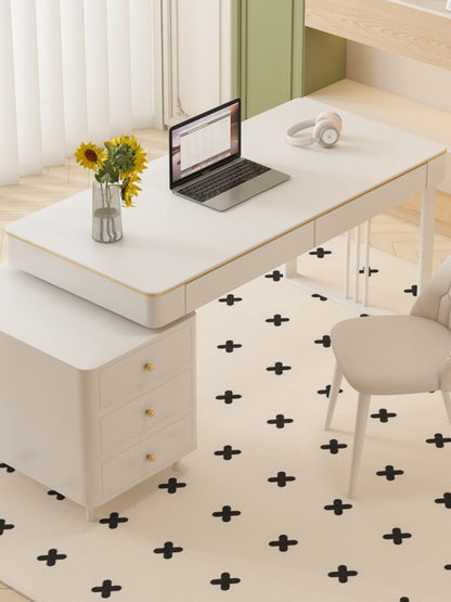 Elmer Office Desk, Sintered Stone｜ DC Concept
